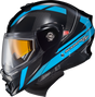 Exo At960 Cold Weather Helmet Hicks Light Blue Lg (Electric)