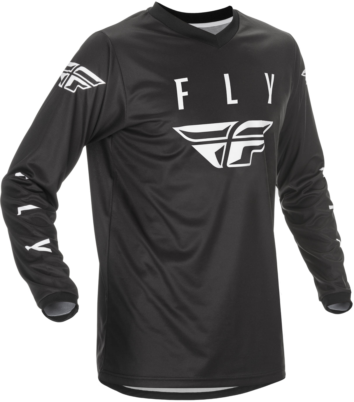 Fly Universal Jersey Black/White 5x - Cycle City Outdoors