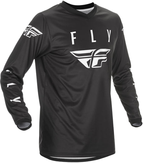 Fly Universal Jersey Black/White 5x - Cycle City Outdoors