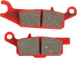 EBC FA-TT Series Semi-sintered Front Right Brake Pads - FA444X (Yamaha Grizzly FI 4x4 Auto / Grizzly / YFM250 Raptor 2007–2022)