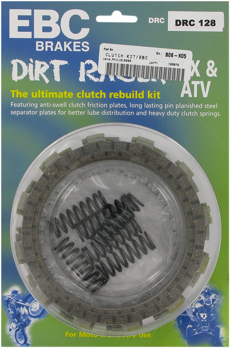 EBC DRC Series Clutch Kit - DRC100 (Honda TRX400EX Sportrax / TRX400EX FourTrax / TRX400X 1999–2009)