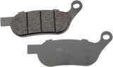 SBS Organic Base Rear Brake Pads - 854H.CT (Harley-Davidson FLSTC Heritage Softail Classic / FLSTF Fat Boy / FLSTN Softail 2008–2017)