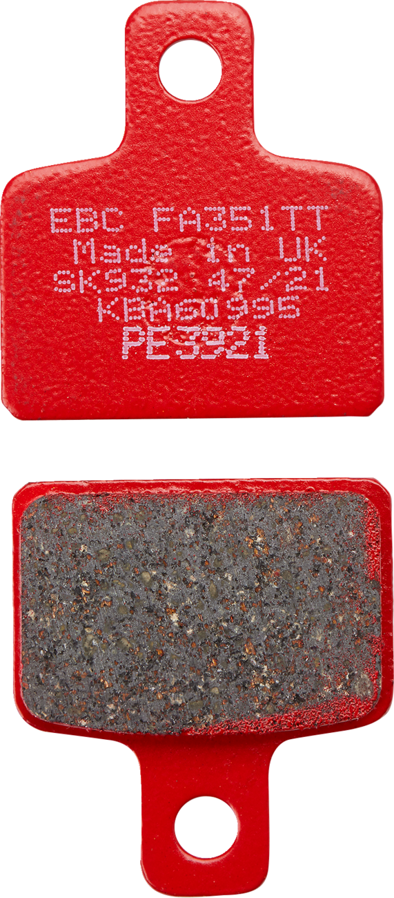 EBC FA-TT Series Semi-sintered Rear Brake Pads - FA351X (Gas Gas / Scorpa / Honda / Sherco / Montesa 2003–2024)