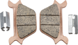 SBS Sintered Rear Brake Pads - 669H.LS (Harley-Davidson FLSTC Heritage Softail Classic / FXSTC Softail Custom / FXSTS Springer Softail 1987–1999)