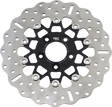 EBC Custom Stainless Steel Rear Brake Rotor - RSD018CBLK (Harley-Davidson 2000–2023)