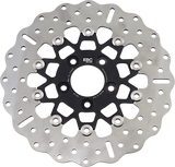 EBC Custom Stainless Steel Rear Brake Rotor - RSD018CBLK (Harley-Davidson 2000–2023)