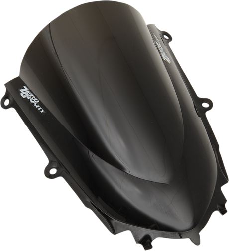 Zero Gravity 16-581-19 Double Bubble Windscreen - Dark Smoke - YZF-R6/R7/World GP | Street