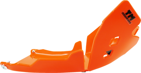T.M. Designworks KTMC-258-OR Skid Plate - Orange - Gas Gas | Husqvarna | KTM | Adventure/Off-Road