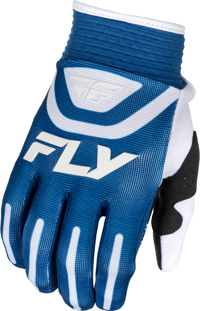 Youth F 16 Gloves Dark Blue/White Yl - Cycle City Outdoors