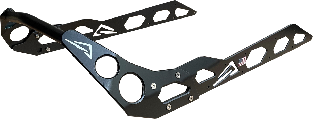 Rear Bumper Flat Black S/D 146"