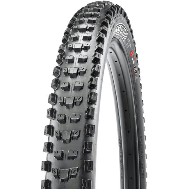 Maxxis - Dissector Tire - 29 x 2.4 Tubeless Folding Black Dual EXO Wide Trail