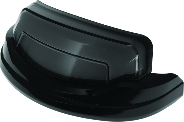Kuryakyn Tracer Rear Fender Tip Light Gloss Black Smoke Lens - Cycle City Outdoors