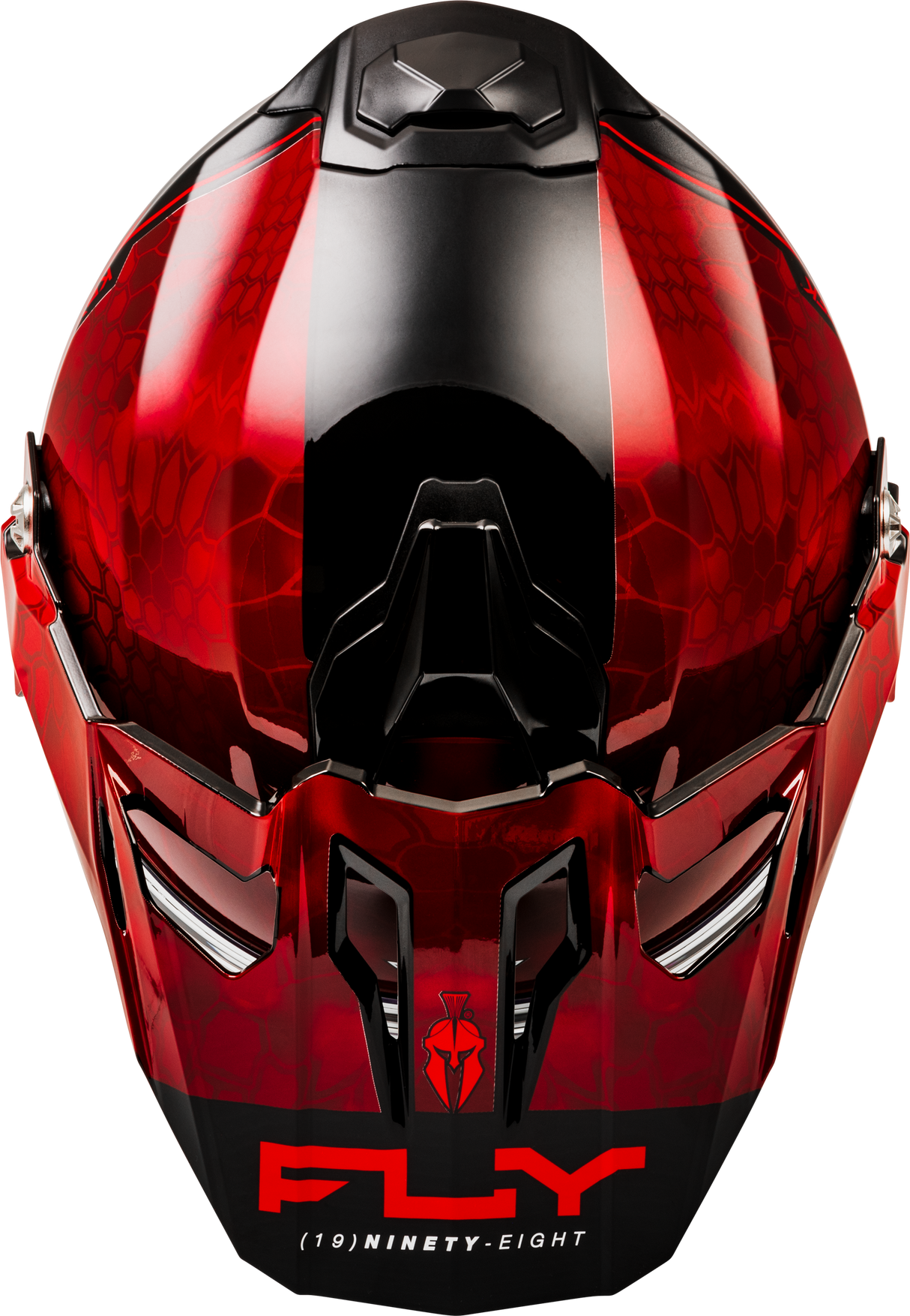 Trekker Cw Conceal Helmet Dual Shld Red/Black 2x - Cycle City Outdoors