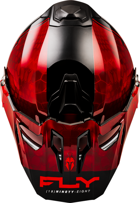 Trekker Cw Conceal Helmet Dual Shld Red/Black Sm - Cycle City Outdoors