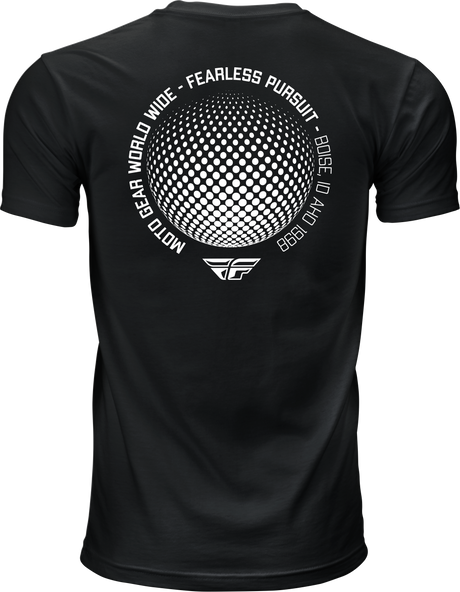 Fly Worldwide Tee Black Sm