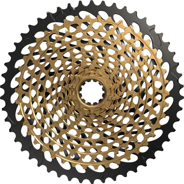 SRAM XX1 Eagle XG-1299 Cassette - 12-Speed / 10-50t / Gold & Black