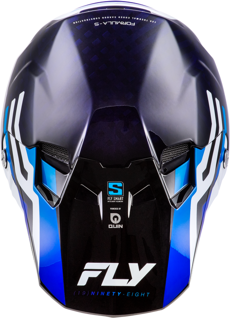 Yth Formula S Carbon Byte Hlmt Blue Carbon/Blue/White Yl