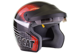 Arctic Wear - fiberglass Helmet - Red - XL (new old stock)