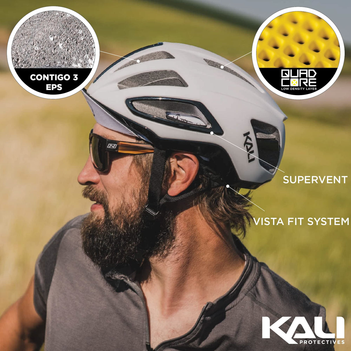 Kali - Uno Helmet (Open Box) - Cycle City Outdoors