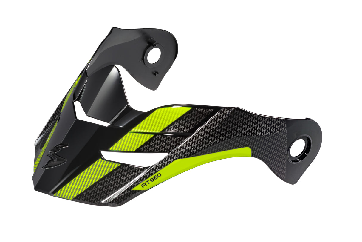 Scorpion - Exo At960 Peak Visor Hicks Black/Hi Vis