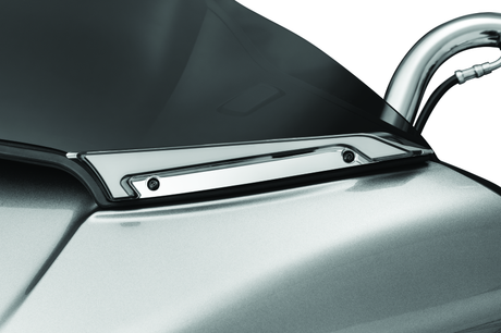 Kuryakyn Tracer Windshield Trim Lights Chrome - Cycle City Outdoors