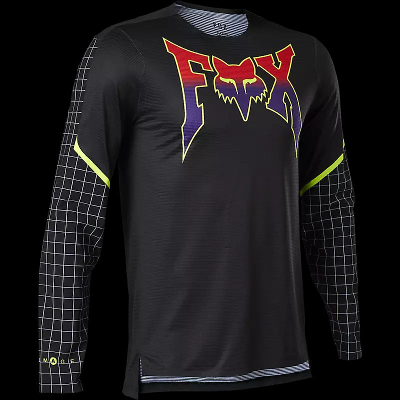 Fox Racing - Flexair Ls Jersey Celz - Blk - L