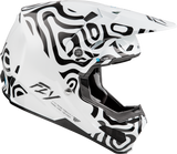 Youth Formula S Carbon Abyss Helmet White/Black Yl - Cycle City Outdoors