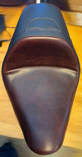 SADDLEMEN Lariat Seat - Softail '06-'17 806-12-0041B (Solo Seat)(OPEN BOX)
