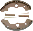 EBC Carbon X Organic Base Front Brake Shoes - 347S (Honda FourTrax Foreman / FourTrax Foreman S 1998–2001)