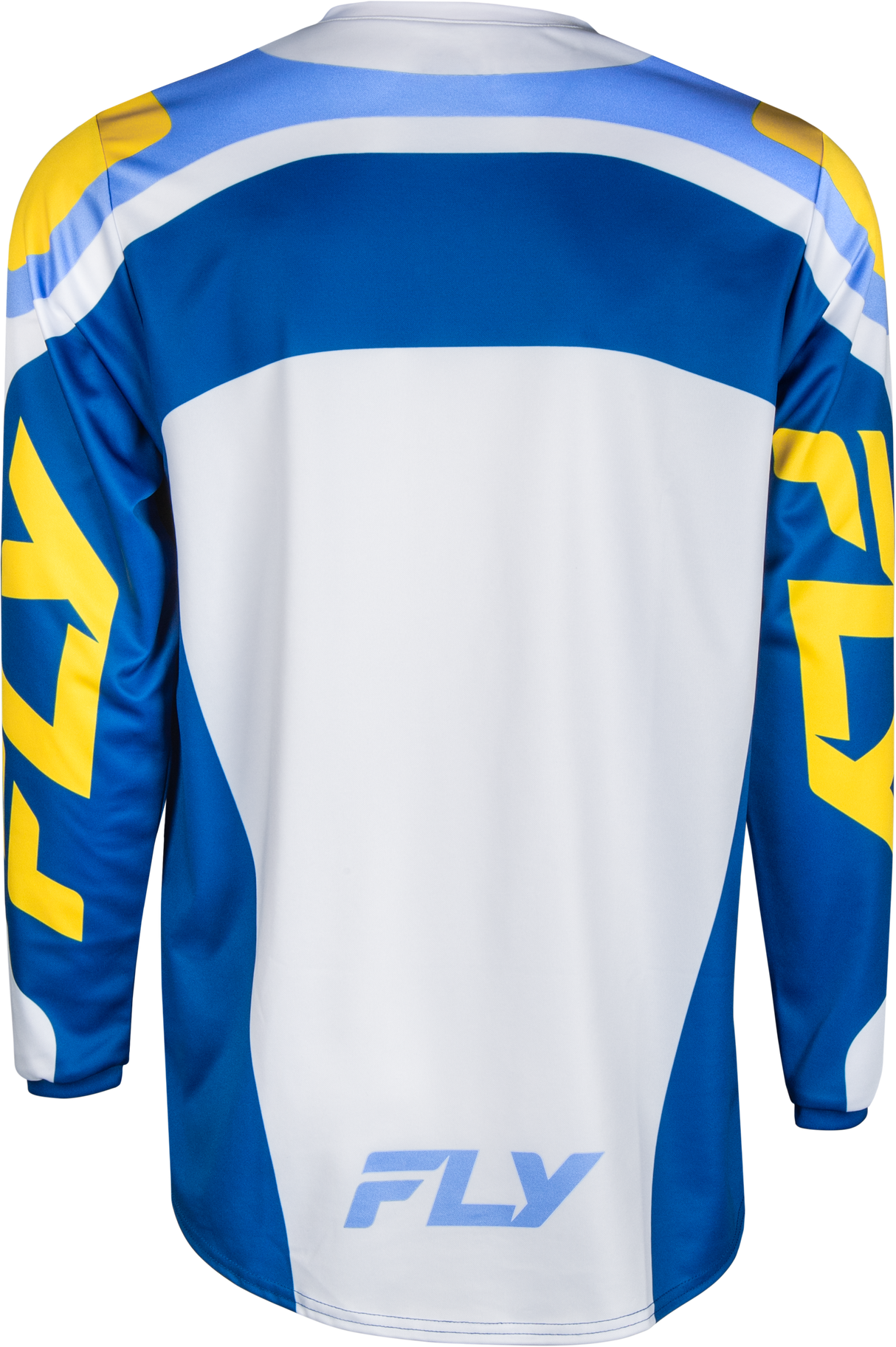 F 16 Jersey White/Dark Blue/Yellow 4x - Cycle City Outdoors