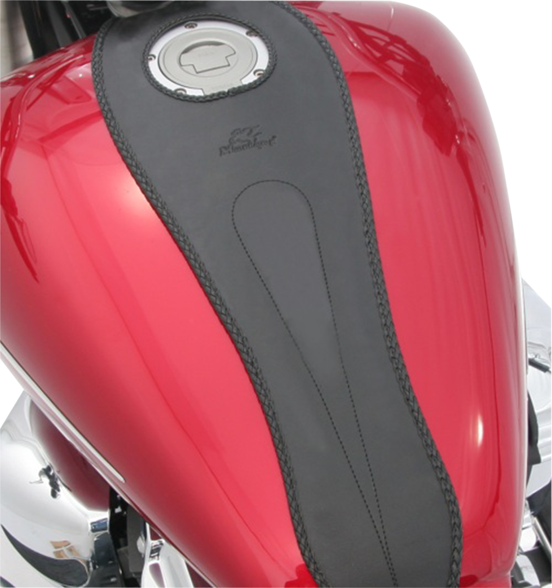 MUSTANG Cruiser Tank Bib - Plain - Black - Yamaha 93203