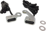 DRAG SPECIALTIES LED Handlebar Marker Lights - Chrome/Smoke L22-0232CMENU
