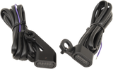 DRAG SPECIALTIES LED Handlebar Marker Lights - Black/Smoke L22-0232MBMENU