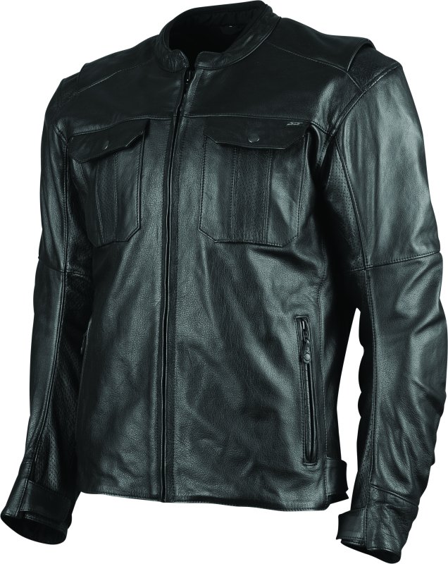 Speed and Strength Band of Brothers Leather Jacket Black - 2XL - Cycle City Outdoors