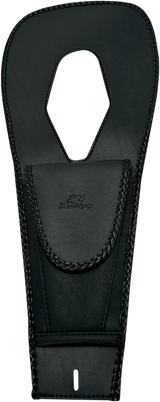 MUSTANG Pouch Tank Bib - Smooth - Black - Honda 93302