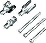 Kuryakyn Female Peg Adapter For Bullet Style Mounts Chrome (Pair) - Cycle City Outdoors