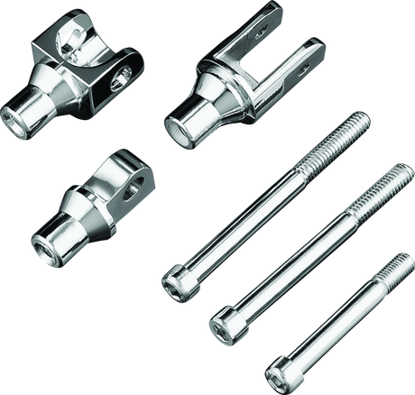 Kuryakyn Female Peg Adapter For Bullet Style Mounts Chrome (Pair) - Cycle City Outdoors
