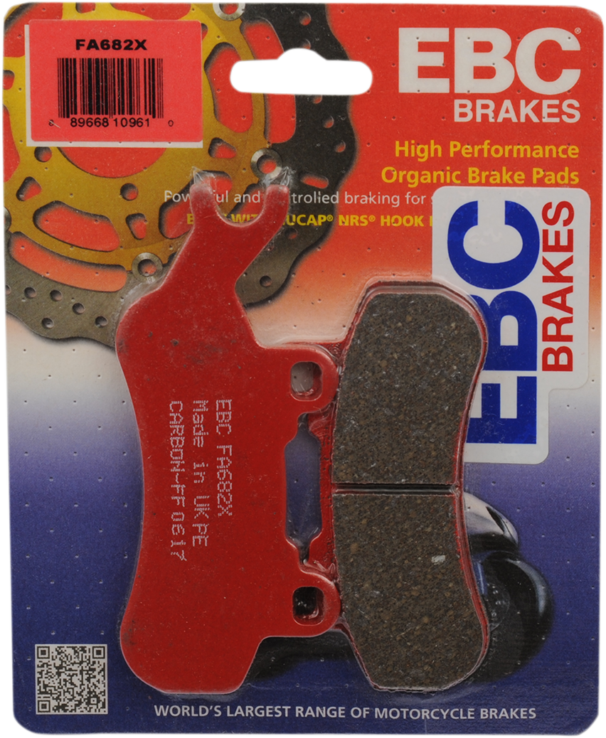 EBC FA-TT Series Semi-sintered Brake Pads - FA682X (Can-Am Maverick / Defender MAX HD10 / Defender 2016–2023)