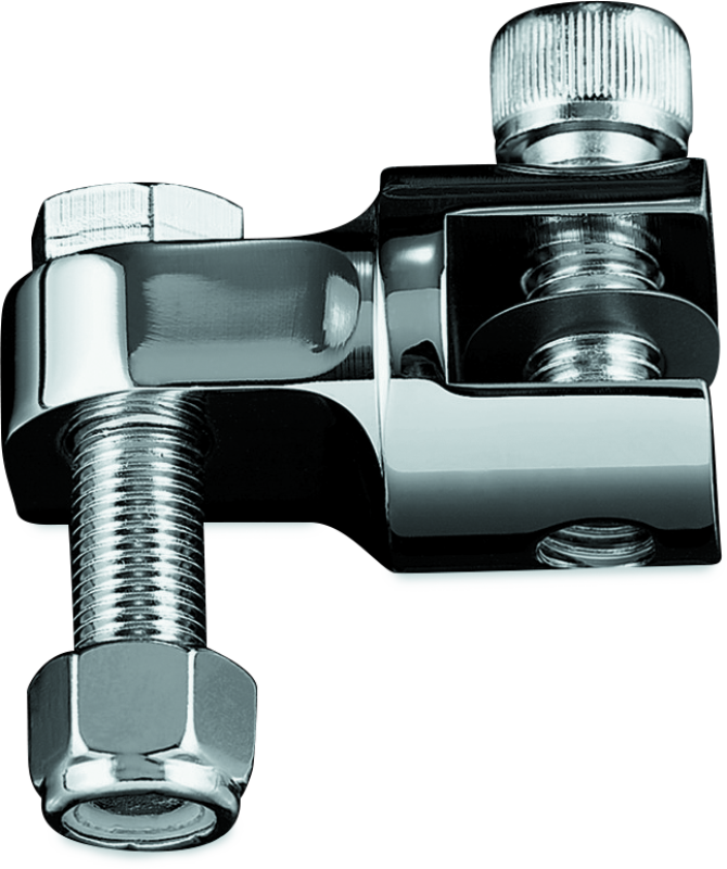 Kuryakyn 1-1/4in Stirrup Heel Rest Extenders Chrome - Cycle City Outdoors