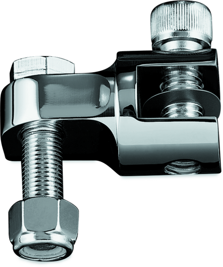 Kuryakyn 1-1/4in Stirrup Heel Rest Extenders Chrome - Cycle City Outdoors