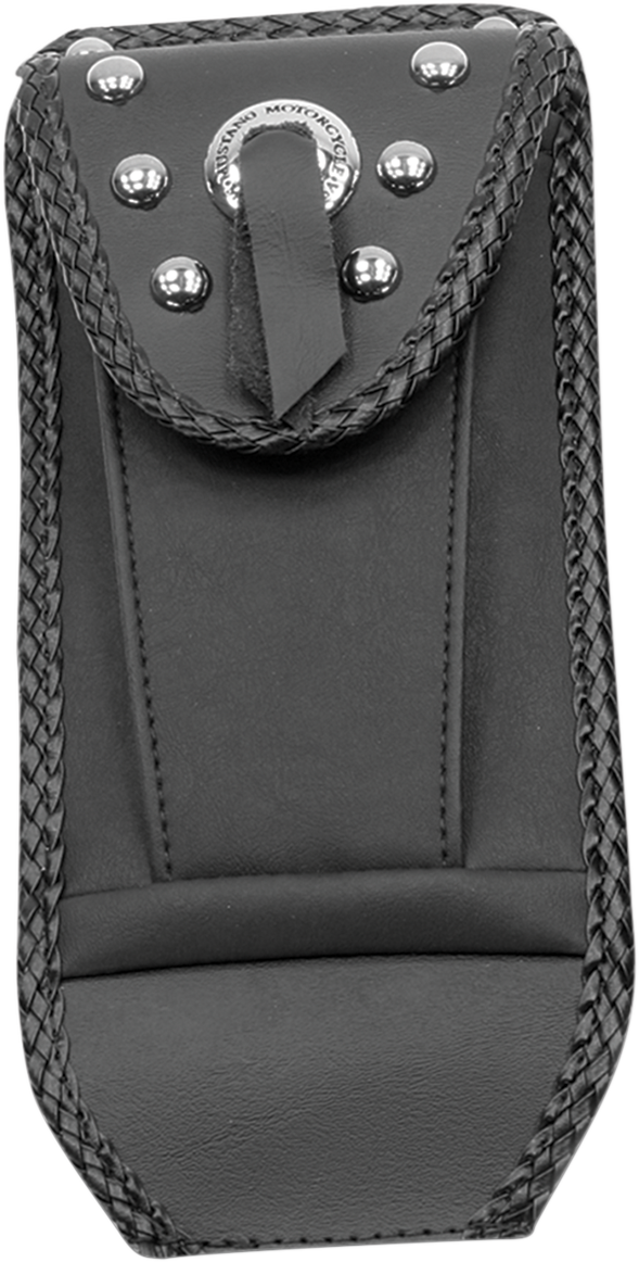 MUSTANG Tank Bib with Pouch - Studded - Softail 93309