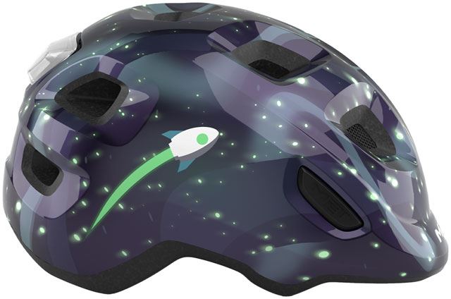 MET Hooray MIPS Kids Helmet – Space Glow in Dark