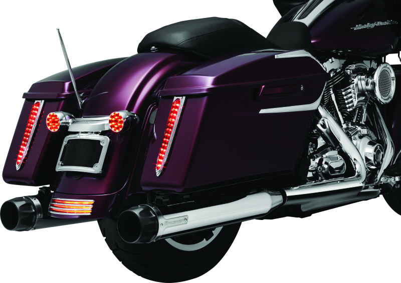 Kuryakyn Billet Antenna Round/Grooved Chrome - Cycle City Outdoors