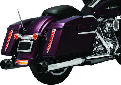 Kuryakyn Billet Antenna Round/Grooved Chrome - Cycle City Outdoors
