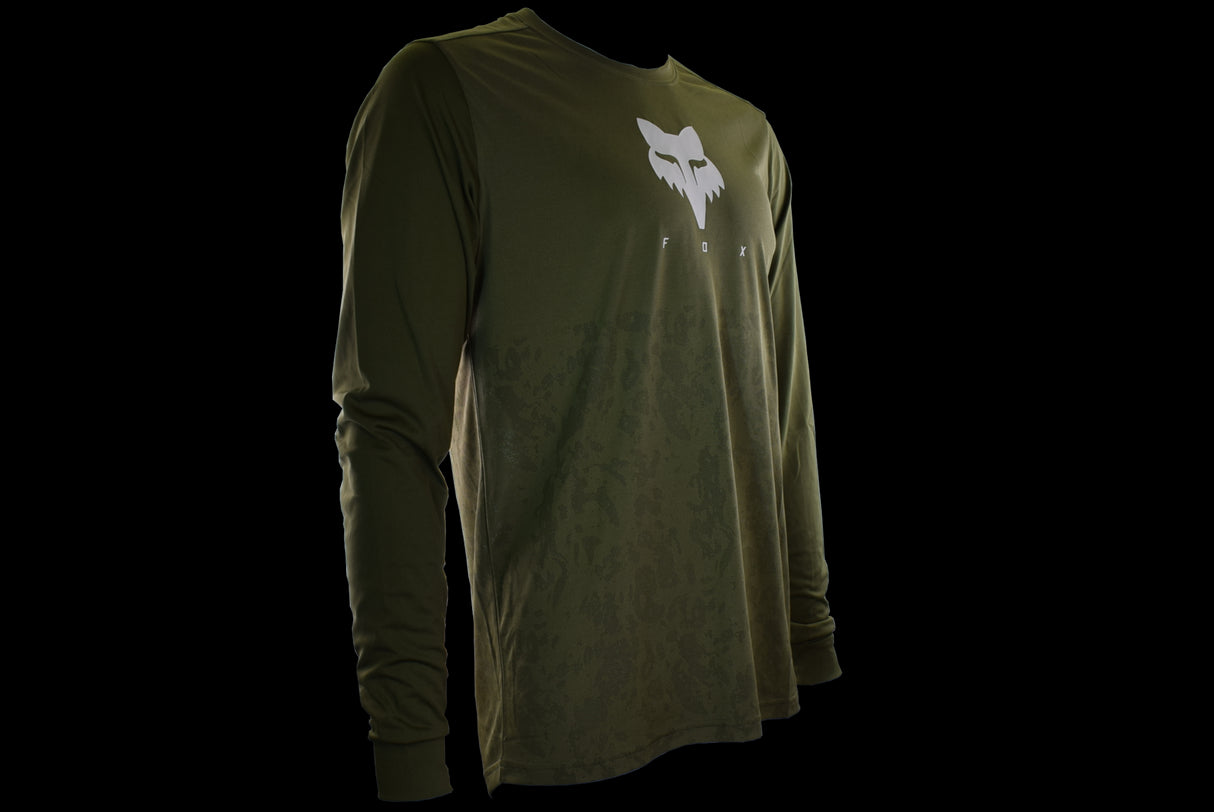 Fox Racing - Ranger TruDri Long Sleeve Jersey - Olive Green - M