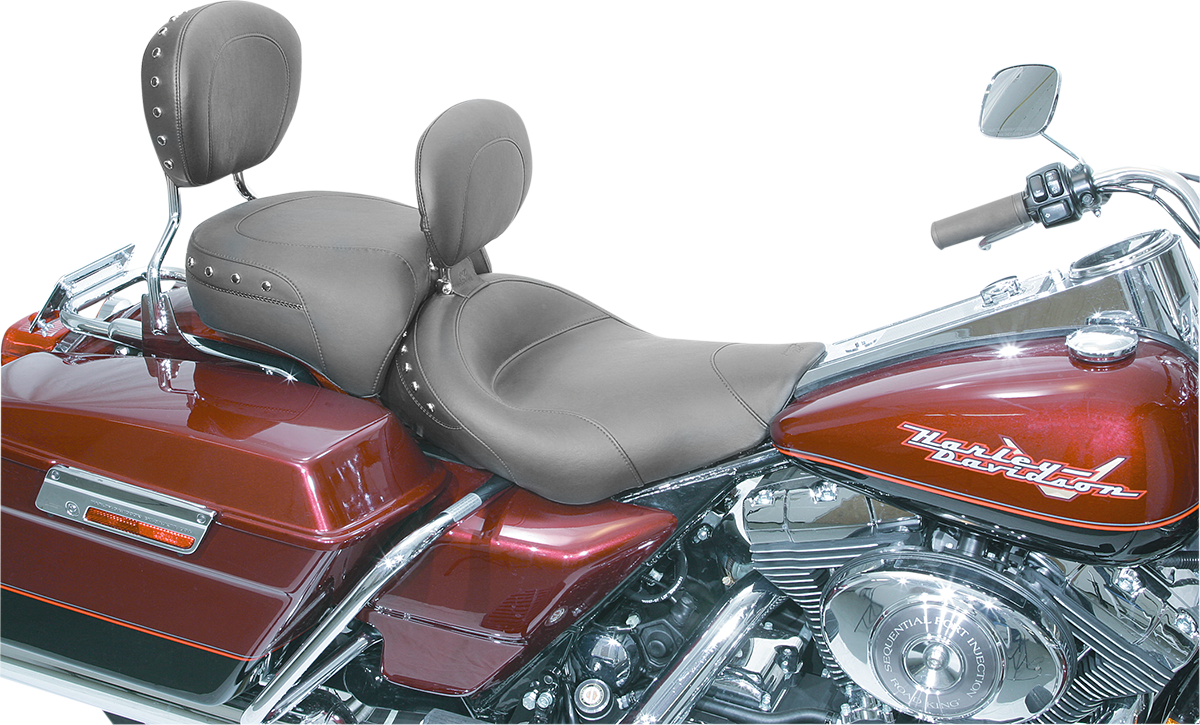 MUSTANG Wide Rear Seat - Studded - Black - FL '09-'21 79112