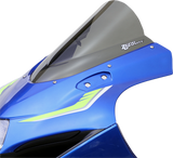 Zero Gravity 16-115-02 Double Bubble Windscreen - Light Smoke - GSX-R 1000R/Z | Street