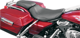 MUSTANG Seat - Tripper* Solo - without Backrest - Stitched - Black - Road King 76350