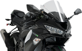 Puig Hi-Tech Parts 3177W Race Windscreen - 13-3/4" - Clear - ZX-6R | Street