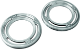 Kuryakyn Rear Speaker Accents For Harley-Davidson Chrome - Cycle City Outdoors